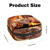 Barbecue,Period Pouch Portable,Tampon Storage Bag,Tampon Holder for Purse Feminine Product Organizer view 2