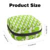 Apple Seamless Pattern,Period Pouch Portable,Tampon Storage Bag,Tampon Holder for Purse Feminine Product Organizer view 2