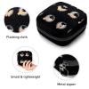Period Pouch Portable Tampon Storage Bag,Tampon Holder for Purse Feminine Product Organizer,Shadow Puppet Hand view 3