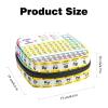 Sanitary Napkin Storage Bag,Portable Sanitary Napkin Storage Pouch,Periodic Table White view 2