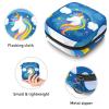 Period Pouch Portable Tampon Storage Bag,Tampon Holder for Purse Feminine Product Organizer,Cute Unicorns view 3