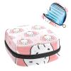 Period Pouch Portable Tampon Storage Bag,Tampon Holder for Purse Feminine Product Organizer,Cute Elephant Pattern view 1