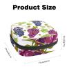Sanitary Napkin Storage Bag,Portable Sanitary Napkin Storage Pouch,Grape Fruit view 2