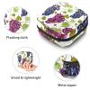 Sanitary Napkin Storage Bag,Portable Sanitary Napkin Storage Pouch,Grape Fruit view 3