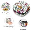 Art Flowers Leaves,Period Pouch Portable,Tampon Storage Bag,Tampon Holder for Purse Feminine Product Organizer view 3