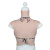 CRODRES Huge Silicone Breastplate S/Z Cup Crossdressing Breast Forms Realistic Fake Big Boobs for Drag Queen Transgender Cosplay,Brown,S Cup view 3