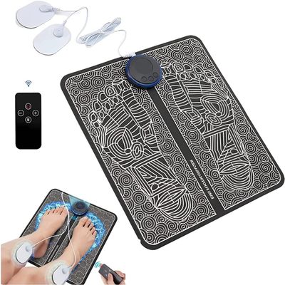 2023 New Foot Massager - for Lasting Foot Pain Relief-Fotg,Foldable Portable Foot Massager Mat,Foot Massagers Machine for Plantar Fasciitis, Electric Feet Massager Mat,Relaxing Foot Pain Relief