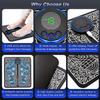 2023 New Foot Massager - for Lasting Foot Pain Relief-Fotg,Foldable Portable Foot Massager Mat,Foot Massagers Machine for Plantar Fasciitis, Electric Feet Massager Mat,Relaxing Foot Pain Relief view 4