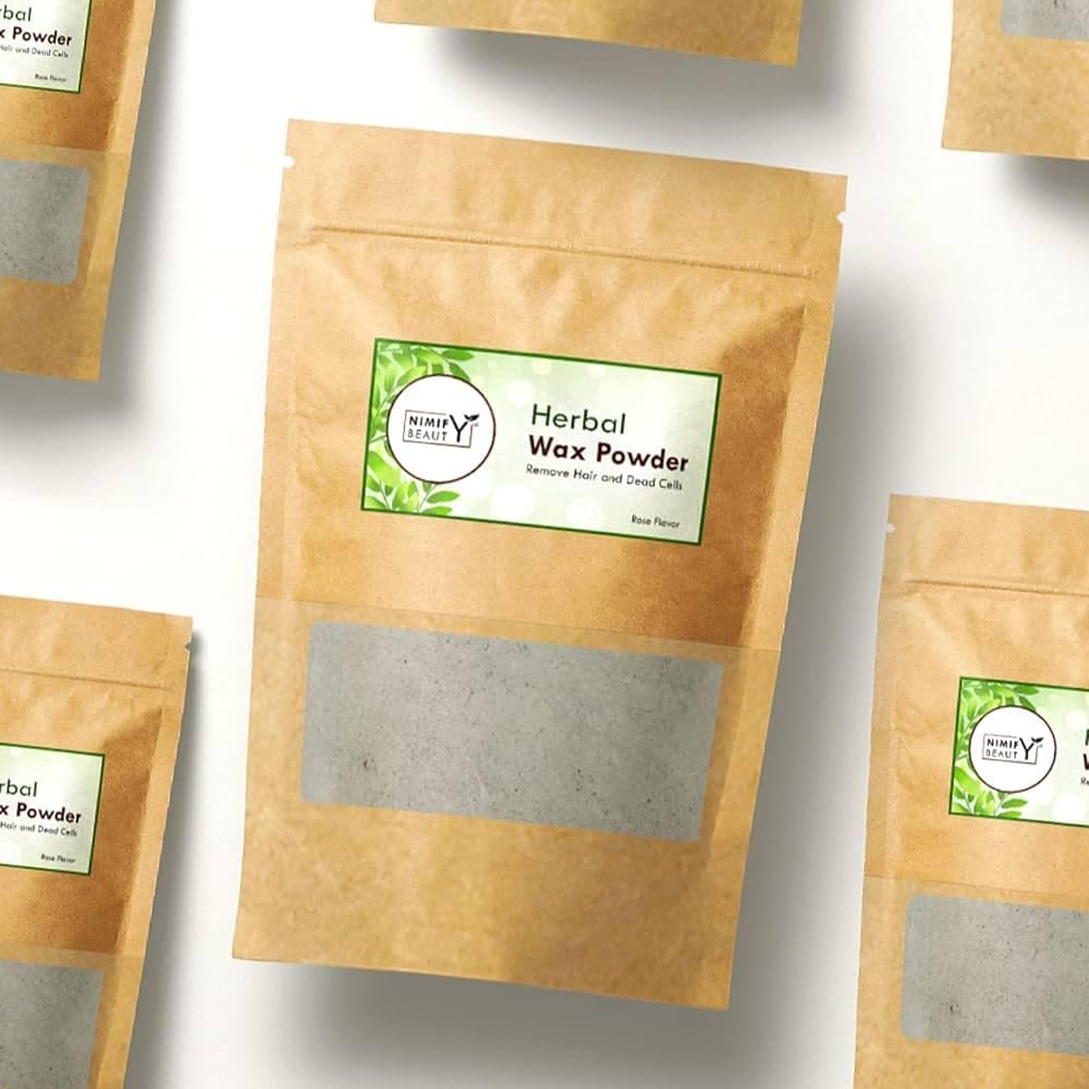 AOZA Herbal Wax Powder for Hair Removal and Smooth Skin by Nimify Beauty