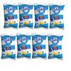 Various Flavor Crisps Chips 6 Pack x 25g (Salt & Vinegar, 08 Packs(48 mini bags)) view 1