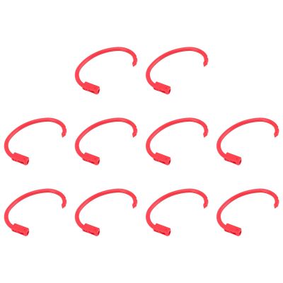 QANYEGN Cow Nose Ring, Plastic Cow Nose Ring Set with Pins for Livestock Breeding and Traction (Pack of 10)