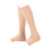Ejoyous Open Toe Medical Compression Socks for Women & Men, 20-30mmHg Compression Stockings Cuffs Calf Compression Sleeves for Football Tennis Running Hiking Cycling (Fleshcolor) view 2