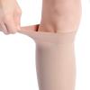 Ejoyous Open Toe Medical Compression Socks for Women & Men, 20-30mmHg Compression Stockings Cuffs Calf Compression Sleeves for Football Tennis Running Hiking Cycling (Fleshcolor) view 4