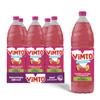 Vimto Fruit Squash  No Added Sugar  Raspberry, Orange & Passionfruit  Vitamin D  6 x 1.5L Bottles  Vegetarian  Low Calorie Cordial view 1
