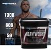 Boditronics Mass Attack Heavyweight Mass Gainer Powder with Free Shaker, High Protein and High Calorie Weight Gainer Protein Powder 5g Creatine, BCAA, Glutamine & Beta Alanine (Strawberries & Cream) view 3