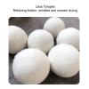 Hztyyier 6Pcs Wool Drying Balls Skin Friendly Static Reduction Time Saving Fabric Softener Ball Winning Softener for Home Use (6cm) view 4