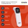 Kinetik Wellbeing Smart Ear Thermometer & Forehead, Non Contact  Medical Temperature Thermometer for Adults & Kids Used by the NHS - Bluetooth Electronic Body Temperature & Fever Alert view 3