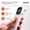 Kinetik Wellbeing Smart Ear Thermometer & Forehead, Non Contact  Medical Temperature Thermometer for Adults & Kids Used by the NHS - Bluetooth Electronic Body Temperature & Fever Alert view 4