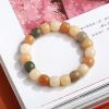 11 * 10mm Buddha Bead Natural Weathered Bodhi Root Bracelets for Women Men Accessories view 2
