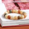 11 * 10mm Buddha Bead Natural Weathered Bodhi Root Bracelets for Women Men Accessories view 4