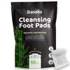 Bandoo Detox Foot Pads | Natural Deep Cleansing Foot Pads | Japanese Foot Patches | Rana Pads | 10 Pads view 1