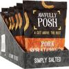 Awfully Posh Pork Scratchings (10x40G) | Simply Salted Delightful Pork Scratchings Snack | Made Using Prime Cuts, No Nasties | A Bag of Perfectly Even Strips of Meaty Goodness | A Cut Above the Rest! view 1