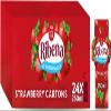 Ribena Strawberry Flavour Fruit Juice 24x 250ml Real Fruit | Rich In Vitamin C | No Artificial Colours or Flavours | Ready To Drink Boxed Treatz view 3