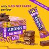 ADONiS Double Chocolate Crisp Keto High Protein Bars (16x45g) | Vegan and Keto-Friendly | Natural Keto Snacks | Sugar Free | Low Sugar, Low Carb Snack, Low Calorie | Ideal for a Ketogenic Diet view 3