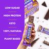 ADONiS Double Chocolate Crisp Keto High Protein Bars (16x45g) | Vegan and Keto-Friendly | Natural Keto Snacks | Sugar Free | Low Sugar, Low Carb Snack, Low Calorie | Ideal for a Ketogenic Diet view 4
