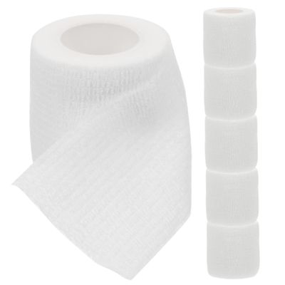 Angoily 6pcs Self-Adhesive for Pets 5cm x 4.5m Breathable Finger Wraps for Dogs and Cats Convenient Supplies for Care and Injury Protection