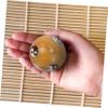 2pcs Fitness Handball Massage Baoding Balls with Chime Exercise Chinese Balls Yang Balls Hand Balls Stress Balls for Adults Handballs Enamel Elderly The Gold Hand Type view 2