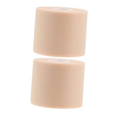 2 Rolls Sports Soccer Tape Exercise Handles Athletic Sports Athletic Pre Wrap Tape Foam Underwrap Sports Supplies Skin Film Fitness