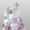 2 Pcs Cross Cake Toppers Rhinestone Cross Cupcake Toppers Glitter Crystal Dessert Cake Decorations for Birthday Wedding Baby Shower Christmas Baptism Communion Christening Religious Party Supplies view 3