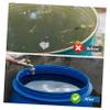 Healeved 4pcs 80cm Black Polyester Water Butt Mesh Covers for Rain Barrels Outdoor Water Bucket Protective Net with Drawstring Adjustable Filter for Garden Rainwater Collection view 2