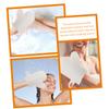 minkissy 5pcs Heat Resistant BBQ Gloves Sauna Mitten Felt Shower Sauna Glove Heat Protecting Mitt Exfoliate view 3