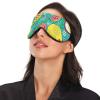 Fruit Sleep Mask Blindfold Blackout Cooling Funny Eye Mask for Sleeping with Elastic Strip for Women Man Pine Watermelon Pear Banana Color view 3