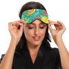 Fruit Sleep Mask Blindfold Blackout Cooling Funny Eye Mask for Sleeping with Elastic Strip for Women Man Pine Watermelon Pear Banana Color view 4
