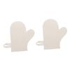 FOMIYES 2pcs Sauna Glove Heat Protecting Felt Shower Sauna Mitt for Bathing for Heat Protection view 1