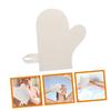 FOMIYES 4pcs Felt Sauna Glove for Bathing Heat Protecting Sauna Mitt Felt Mitten for Exfoliating view 3