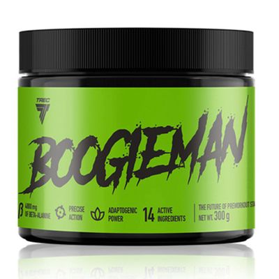 Trec Nutrition BOOGIEMAN Powder - Ultimate Pre-Workout Fuel for Explosive Energy, Muscle Pump, and Endurance Boost - Formulated with Arginine, Citrulline, Beta-Alanine (Grapefruit-Lime)