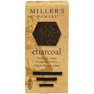 Artisan Biscuits Miller's Damsel Charcoal Wafers (125g)