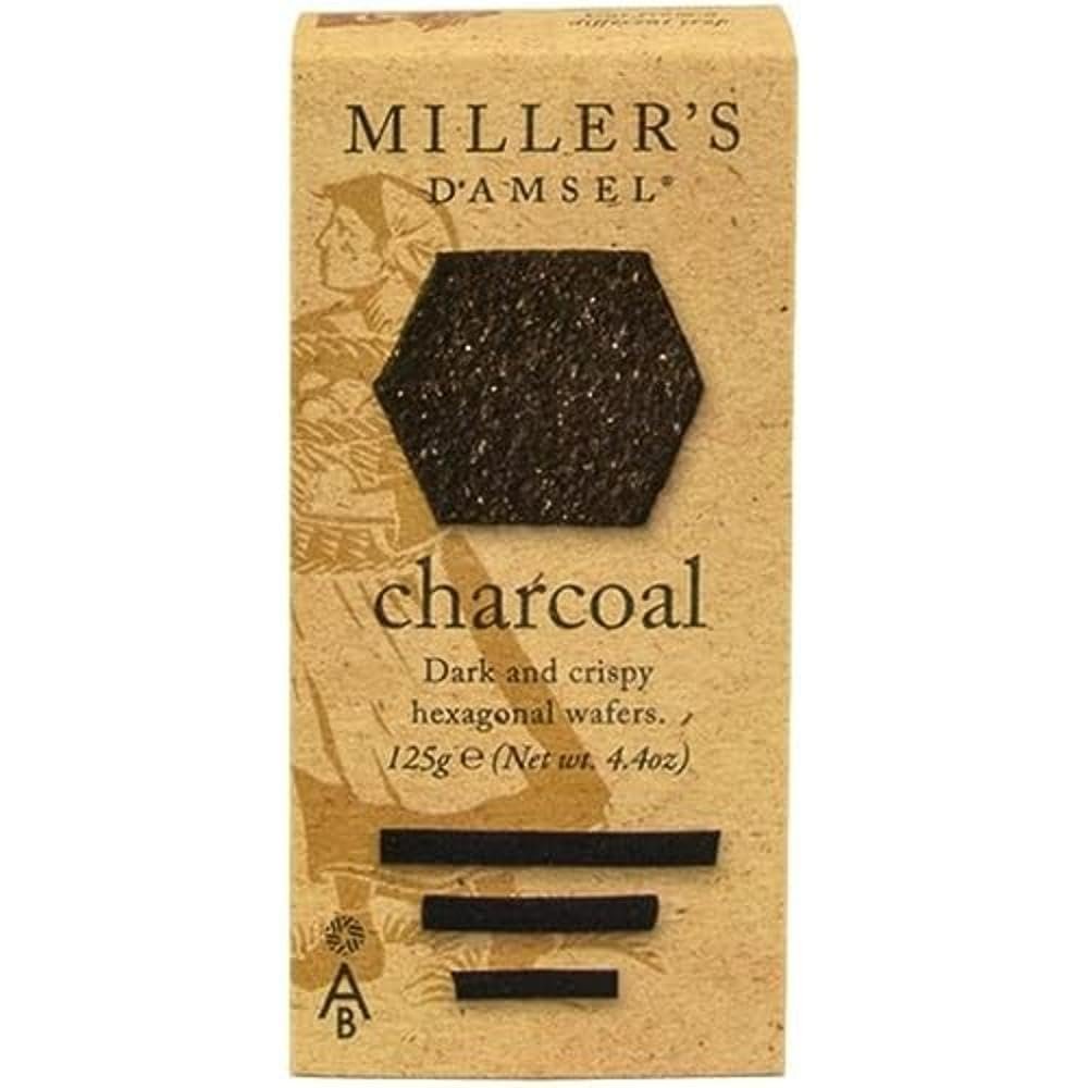 Artisan Biscuits Miller's Damsel Charcoal Wafers (125g)