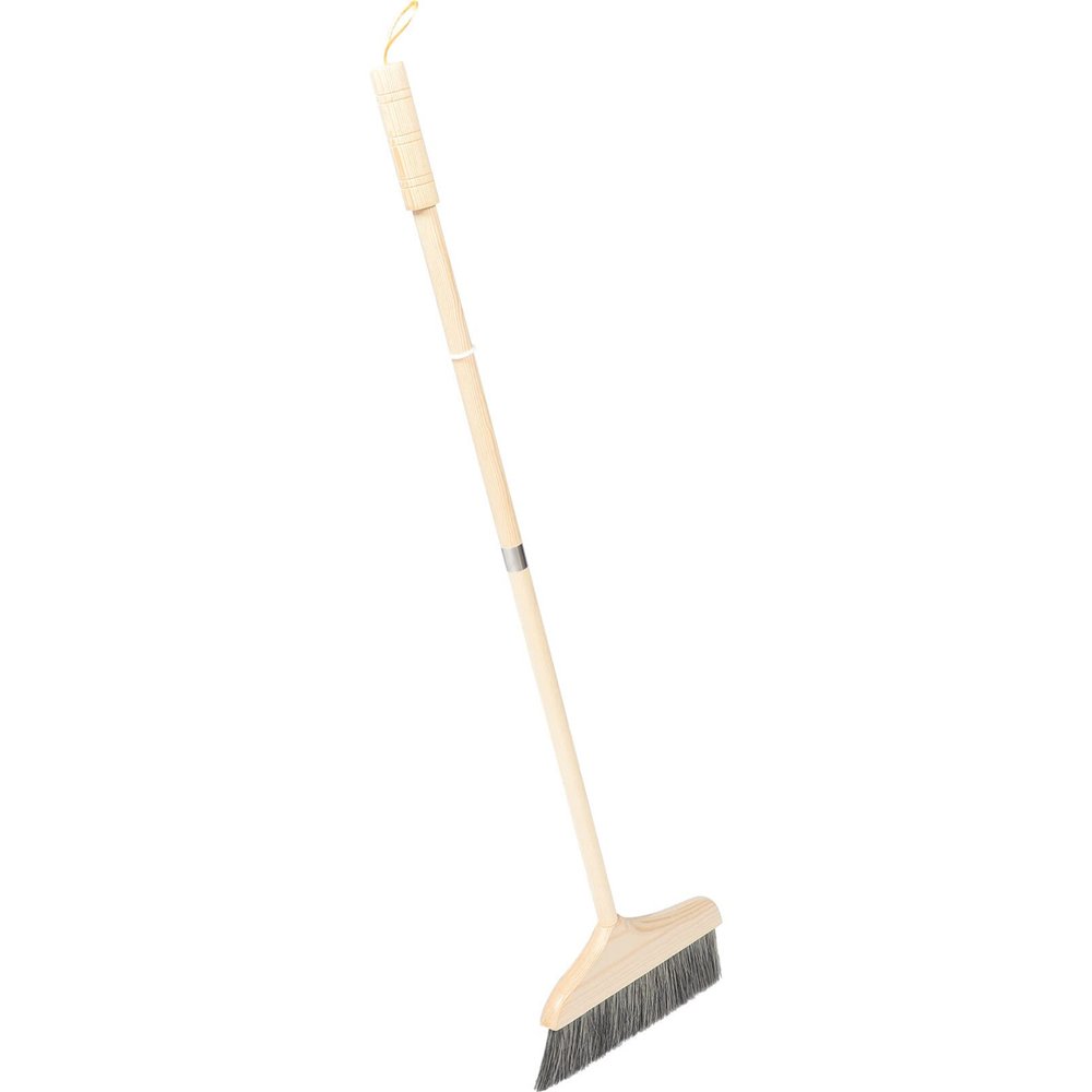 OSALADI Long Handle Soft Broom for Indoor Cleaning Detachable Dust Sweeping Brush Durable Floor Broom for Home Office Use Efficient Easy to Hang Design for Carpets Hard Floors