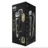 Braun Series 9 Pro+ Electric Shaver with 5 Pro Shaving Elements, Men's Electric Shaver, Long Hair Trimmer, Cleaning Station, Charging Case, PowerCase, Made in Germany, 9575cc, Grey view 4