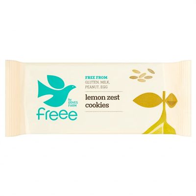 DOVES FARM Lemon Zest Cookies 150g - 12 Pack