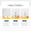 Shop-UP! Portable Protein Shaker & Blender Smoothies, Refillable, others color (Black) view 3