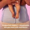Frida Mom Belly Binder, Postpartum Essentials for Natural and C-Section Recovery, Adjustable Compression Wrap, After Birth Brace, Abdominal Band view 2
