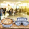 100 x Round Foil Pie Dishes Recyclable Aluminium Pie Pans -110mm x 33mm - Tarts Oven Cook Baking Mince Pie, Christmas Pies and More view 3