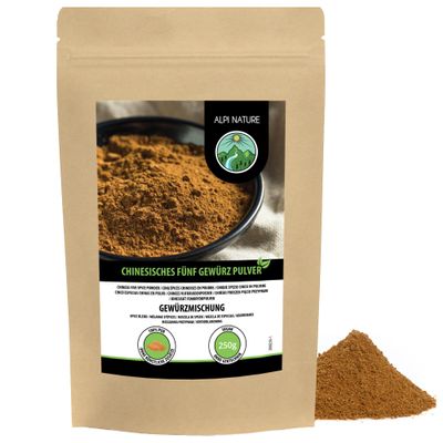 Alpi Nature Chinese Five Spice Powder 250g 8.8 oz, Chinese Seasoning, Five Spice Powder