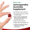 Ashwagandha Gummies 1200mg  3 Months Supply High Strength 5% Withanolides - Real Fruit Juice, No Artificial Colours or Flavours  Pure Ashwagandha Root Extract, Gluten Free, UK Made by New Leaf view 2